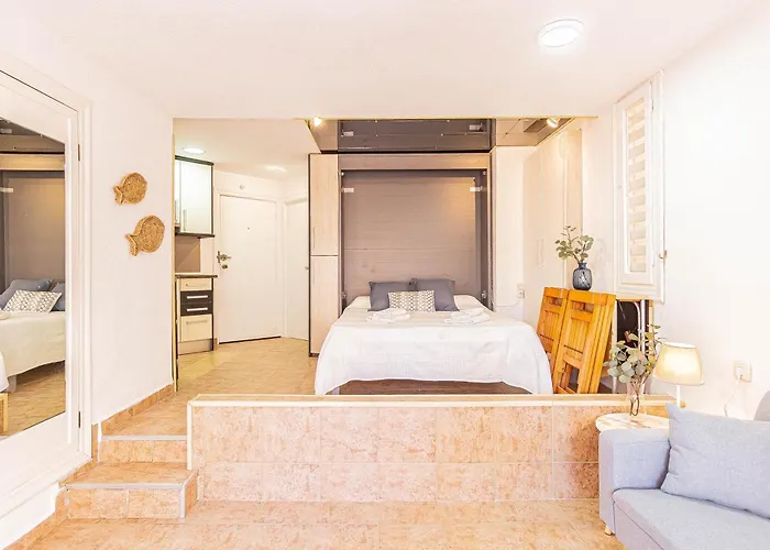 La Pecera - - Edificio Monaco - Kilometro 7 - Cama Plegable Y Sofa-cama شقة لا مانغا ذيل مار مينور