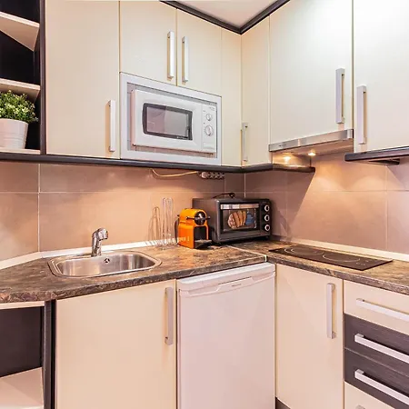 La Pecera - - Edificio Monaco - Kilometro 7 - Cama Plegable Y Sofa-cama Apartman *