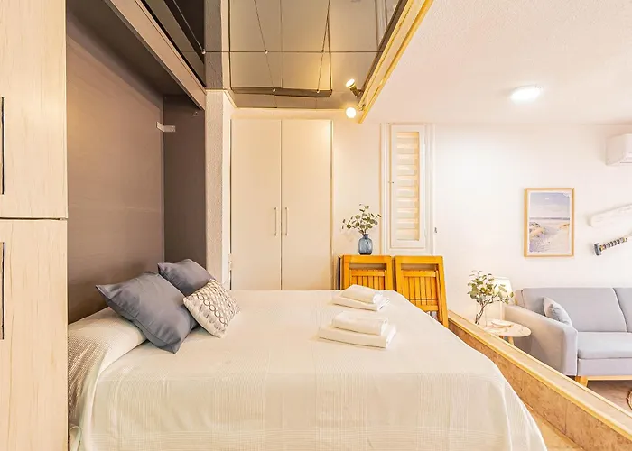 La Pecera - - Edificio Monaco - Kilometro 7 - Cama Plegable Y Sofa-cama Apartman *