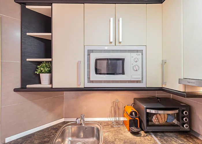 La Pecera - - Edificio Monaco - Kilometro 7 - Cama Plegable Y Sofa-cama Apartman *